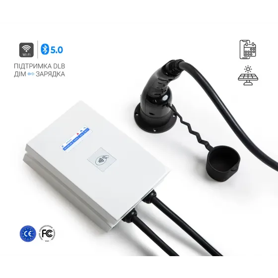 Зарядная станция для электромобилей Type 2 3x32A 22 кВт OnCharger WIFI NFC фото 3