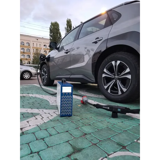 Зарядная станция GBT DC 20 кВт 65А 32А 3-фазы для электромобилей с Китая фото 3