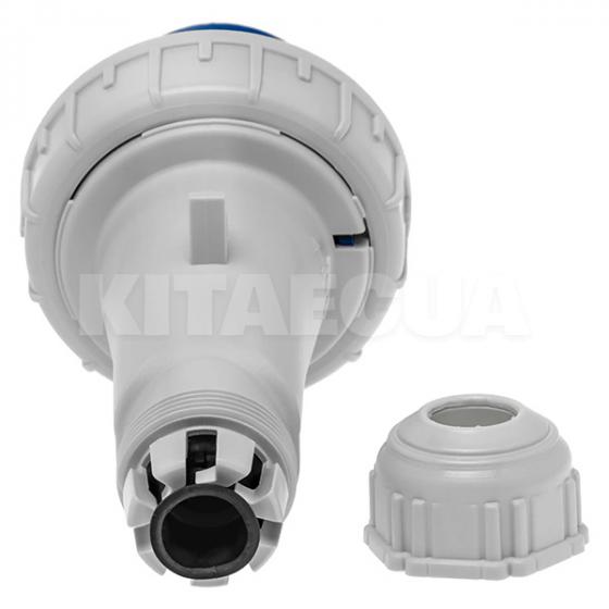 Вилка кабельная 16A 220В 2P+E IP67 синяя IDE (2601) фото 2