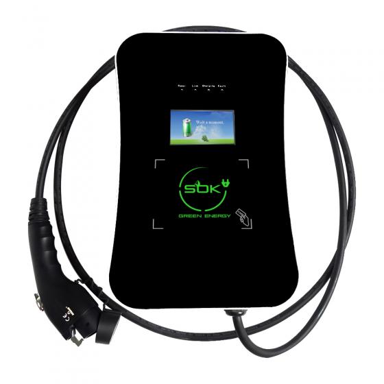 Зарядная станция S'OK Green Energy M3W Series Wallbox EV Charger, 3 фазы, 22 кВт, 32a/380v (SM3W32232542-7wf) фото 3
