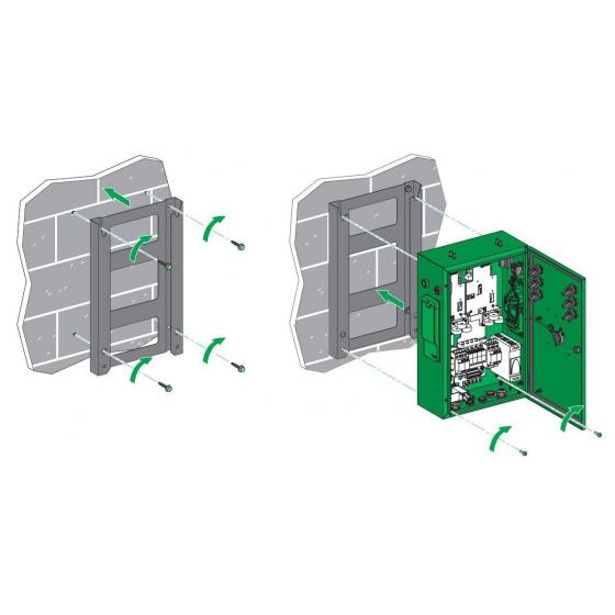 Шкаф EVLINK PKG GREY 22 кВт, 1 x T2S, RFID (EVP2PE2204R) фото 4
