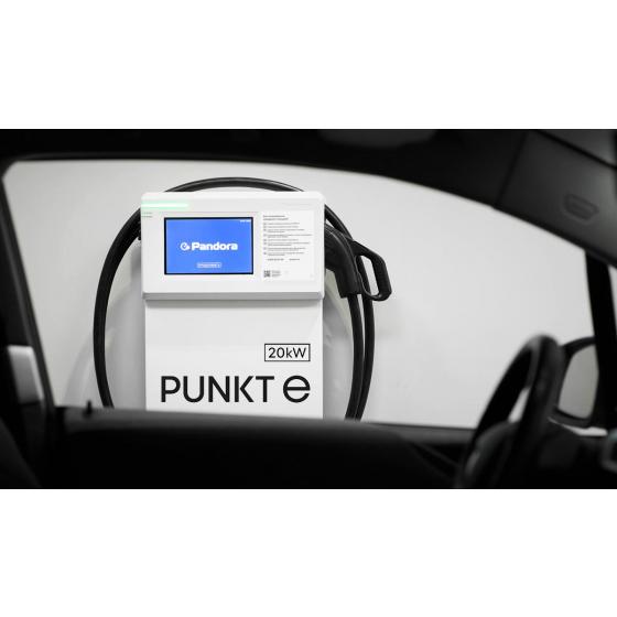 Зарядная станция PUNKT E Pandora Slim 20 CHAdeMO фото 2