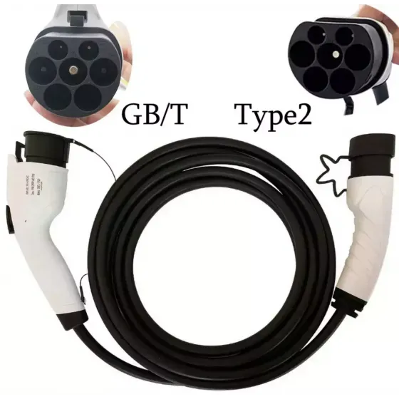 Зарядный кабель Simple Energy T2/GP/T, 22кВт 32А (SE-CA-T2/GP/T-22-32-5) фото 2