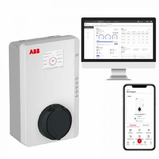 Зарядная станция ABB Terra AC W7-T-RD-MC-0 Wallbox (6AGC082174) фото 4