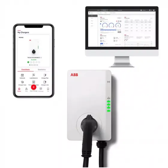 Зарядная станция ABB Terra AC W11-G5-R-0 Wallbox (6AGC082156) фото 3