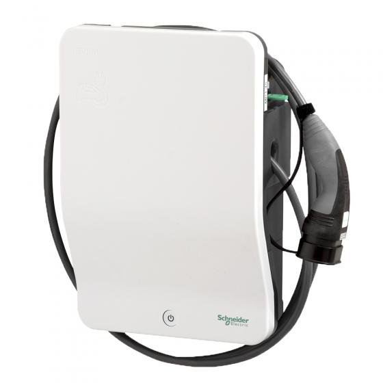 Зарядная станция EVlink Wallbox Plus, 3.7 кВт, с кабелем T1 (EVH3S3P0AK) фото 2