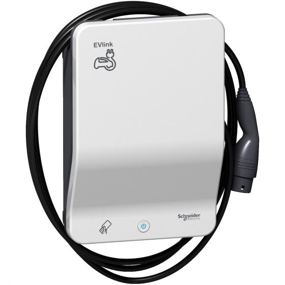 Зарядная станция EVlink Smart Wallbox, RIFD (EVB1A22PCRI) фото 1