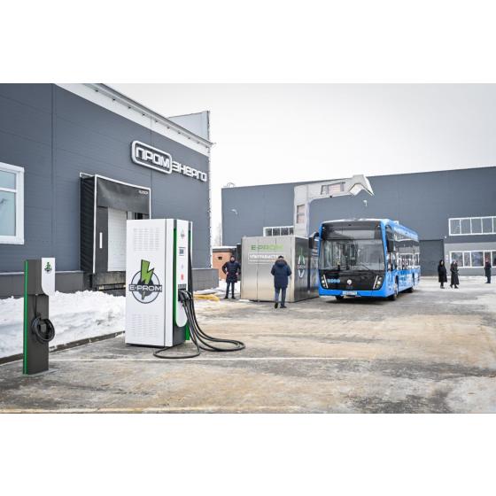 Зарядная станция E-PROM 120кВт напольная (E-PROM-120-pole) фото 3