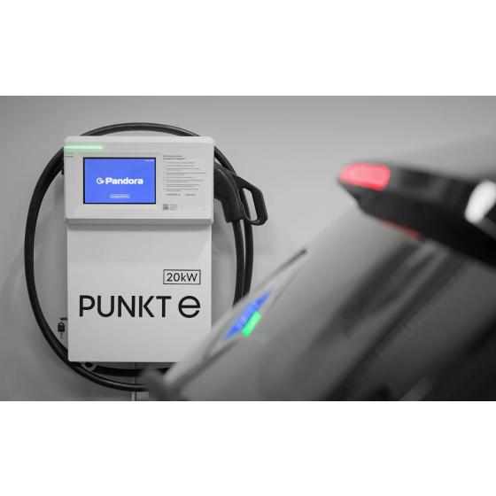 Зарядная станция PUNKT E Pandora Slim 20 CHAdeMO фото 3