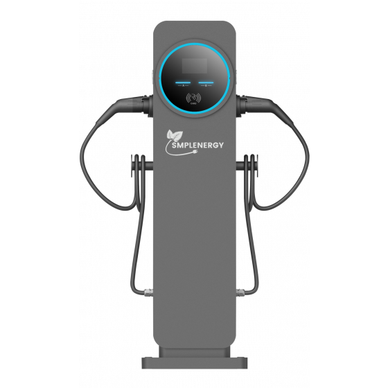 Зарядная станция Simple Energy Earth Floor Carger Cotid, 7 кВт (SE-SMART-AC-7+7) фото 1