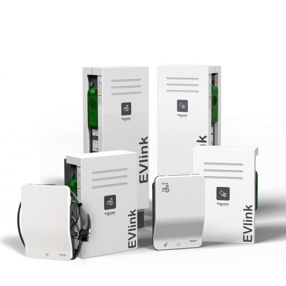 Зарядная станция EVlink PARKING Floor (EVF2S22P02) фото 4