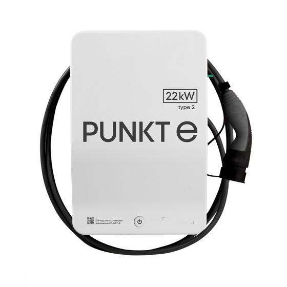 Зарядная станция PUNKT E Schneider Electric Smart Wallbox 22 kW фото 1