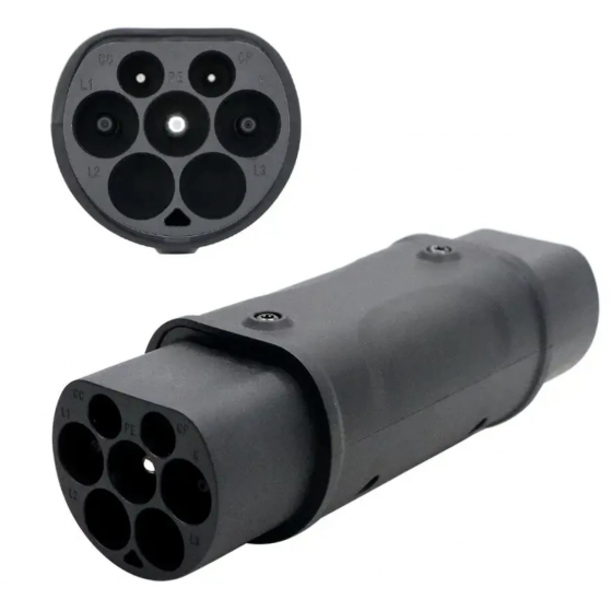 Адаптер Simple Energy T2/GB/T 32A Firefly (SE-CA-T2/GP/T-32) фото 1