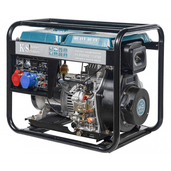 Дизельный генератор «Konner & Sohnen» KS 8100HDE-1/3 ATSR (EURO V) фото 1