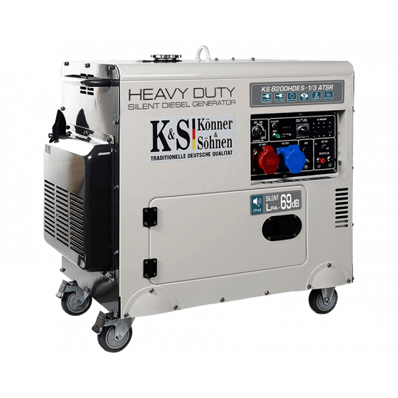 Дизельный генератор «Konner & Sohnen» KS 8200HDES-1/3 ATSR SILENT фото 1