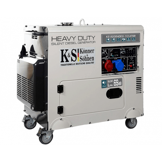 Дизельный генератор «Konner & Sohnen» KS 9200HDES-1/3 ATSR (EURO V) В НАЛИЧИИ фото 1