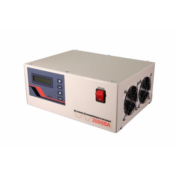 Источник бесперебойного питания для квартиры: UPS-1224, 1200Вт/2000ВА фото 1