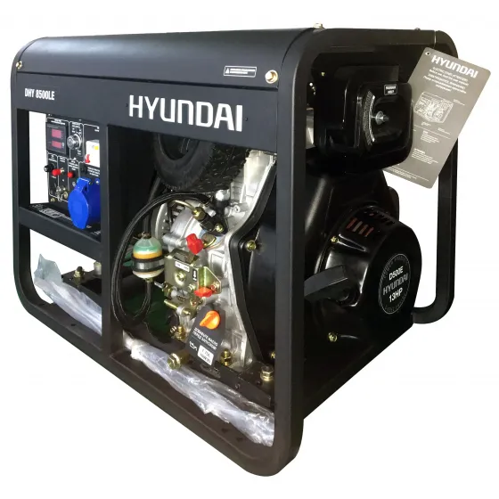 Дизельный генератор HYUNDAI DHY 8500LE фото 1