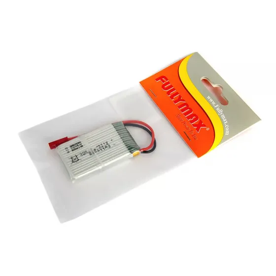 Аккумулятор Fullymax 3.7V 800mAh Li-Po 1S 20C JST фото 1