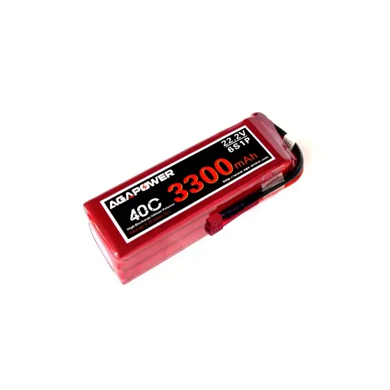 Аккумулятор AGA POWER Li-Po 3300mAh 22.2V 6S 40C Softcase фото 1