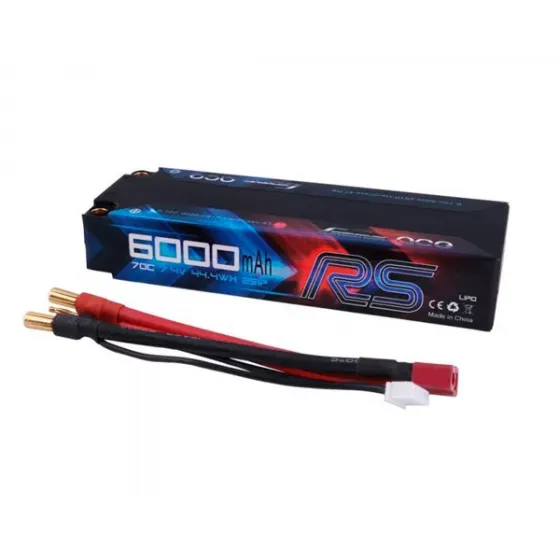 Аккумулятор Gens Ace LiPO 7,4 В 6000 мАч 2S 70C фото 1