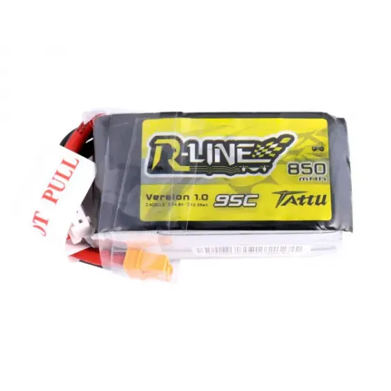 Аккумулятор Tattu R-Line LiPO 14,8 В 850 мАч 4S 95C фото 1