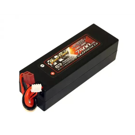 Аккумулятор Dinogy G2.0 Li-Pol 7500mAh 11.1V 3S 100C Hardcase 38x46x139 T-Plug фото 1