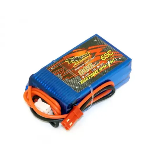 Аккумулятор Dinogy Li-Pol 600mAh 11.1V 3S 65C JST фото 1