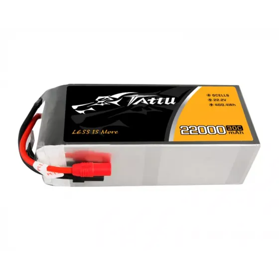 Аккумулятор Tattu 22,2V 22000mAh 6S 30C LiPO фото 1