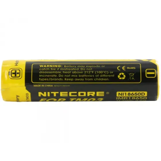 Аккумулятор Li-Ion 18650 Nitecore TM03 NL18650D 3100мАч 10А фото 3
