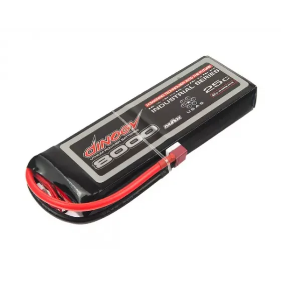 Аккумулятор Dinogy Sport Li-Po 8000mAh 11.1V 3S 25C T-Plug фото 1
