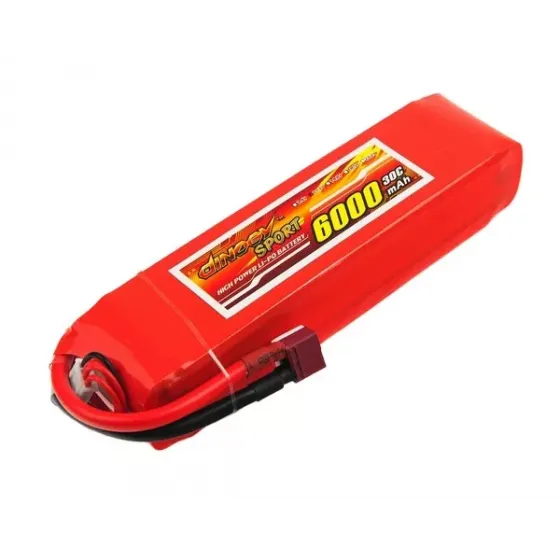 Аккумулятор Dinogy Sport Li-Po 6000mAh 11.1V 3S 30C фото 1