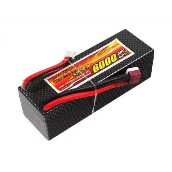 Аккумулятор Dinogy Li-Pol 6000mAh 14.8V 4S 30C Hardcase 41x40x138мм T-Plug фото 1