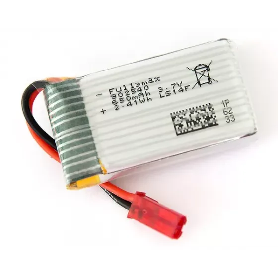 Аккумулятор Fullymax 3.7V 660mAh Li-Po 1S 20C JST фото 1