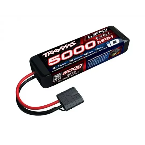 Аккумулятор Traxxas 7.4V 5000mAh LiPo 2S 25C фото 1