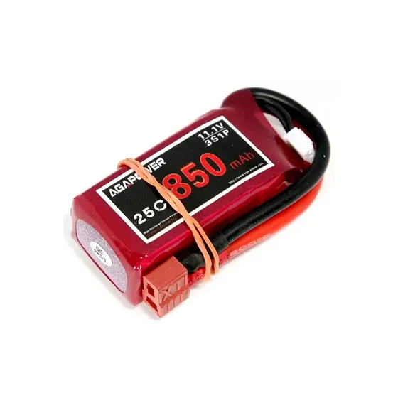 Аккумулятор Li-Po Aga Power Softcase T-Plug 11,1V 3S (850 mAh 25C) (AGA25-850-3S-S2) фото 1