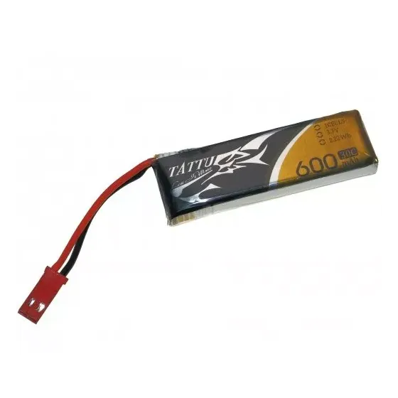 Аккумулятор Tattu LiPO 3,7 В 600 мАч 1S 30C фото 1