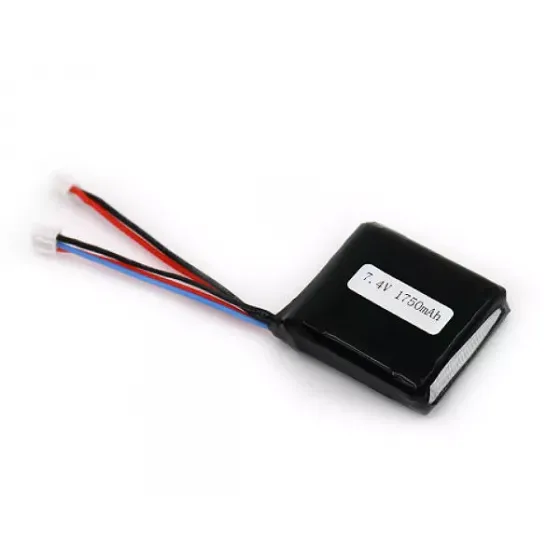 Аккумулятор 7.4V 1750mAh Li-Po для пультов Detrum GAVIN фото 2