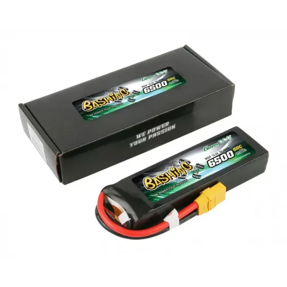 Акумулятор Gens Ace LiPO 11,1В 6500мАч 3S 60C 154х46х26мм 418г XT90 (B-60C-6500-3S1P-Bashing-XT90) фото 3