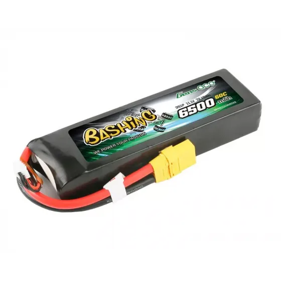 Акумулятор Gens Ace LiPO 11,1В 6500мАч 3S 60C 154х46х26мм 418г XT90 (B-60C-6500-3S1P-Bashing-XT90) фото 4