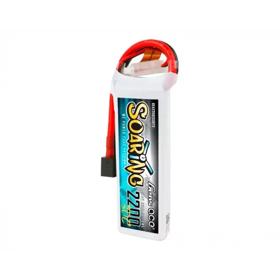 Аккумулятор Gens Ace LiPO 7,4В 2200мАг 2S 30C 104х34х15мм 128г XT60/EC3/T-Plug (GEA22002S30T3) фото 3