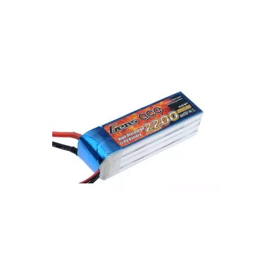 Аккумулятор Gens Ace Li-Po 14.8V 2200mAh 30C Softcase фото 1