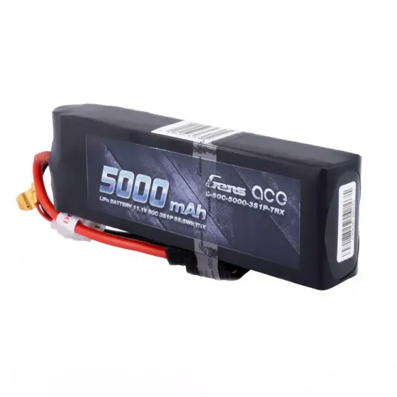 Аккумулятор Gens Ace LiPO 11,1 В 5000 мАч 3S 50C фото 2