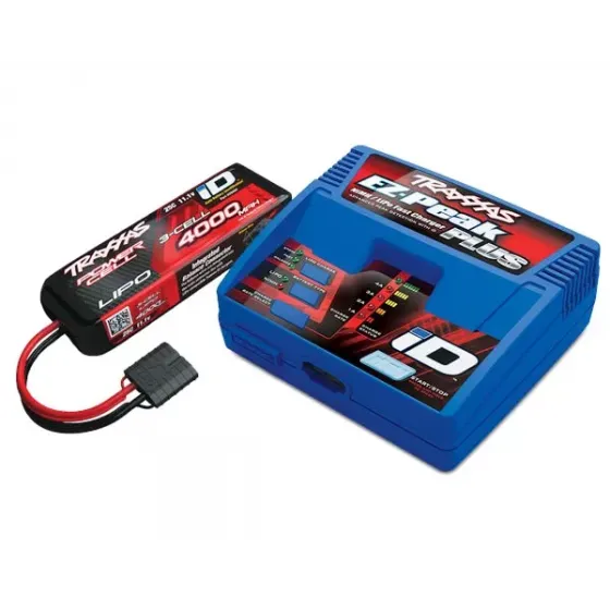 Комплект Traxxas EZ-Peak Plus AC 100-240В 4А 40Вт 2970 + 1 шт. LiPo 4000mAh 11.1v 3S 25C 2849x (2994) фото 1