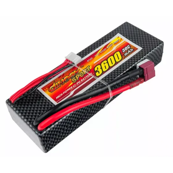 Аккумулятор Dinogy Li-Po 3600mAh 11.1V 3S 30C Hardcase T-Plug фото 1
