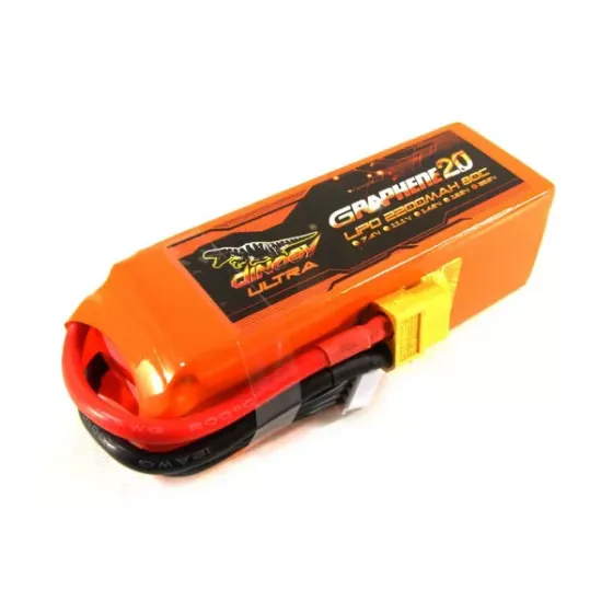 Аккумулятор Dinogy G2.0 Li-Pol 2200mAh 22.2V 6S 80C XT60 фото 1