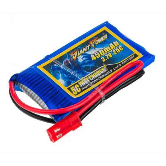 Аккумулятор Dinogy Giant Power Li-Po 450mAh 3.7V 20C JST фото 1