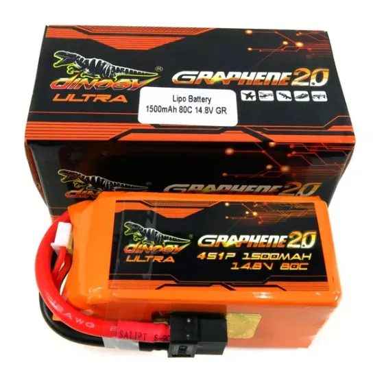 Аккумулятор Dinogy ULTRA G2.0 Li-Pol 1500mAh 14.8V 4S 80C XT60 фото 2