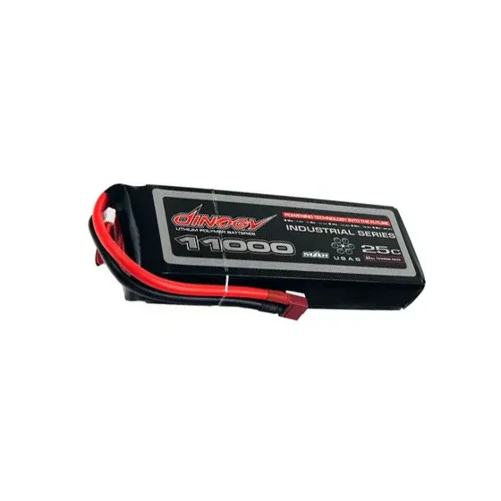 Аккумулятор Dinogy Li-Pol 11000mAh 11.1V 3S 25C 30x61x178мм T-Plug фото 1