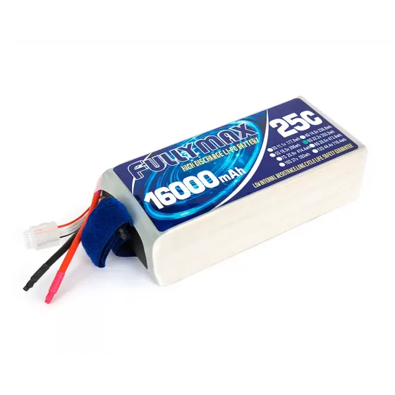 Аккумулятор Fullymax 22.2V 16000mAh Li-Po 6S 25C UAV фото 1